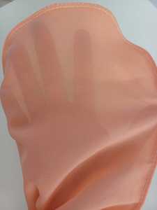 Elastic at the Wrist Silk Turkish Bath Pouch <b>for</b> Sensitive and Normal Skin <b>Face</b> and Body <b>Exfoliating</b> Pouch Bath Brushes <b>Sponges</b> - Product Image 4