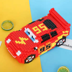 For Disney Pixar Cars Construction <b>Toy</b> Set DIY EVA Plastic and Foam Blocks for Age 5-7 Educational Construction <b>Toy</b> - Product Image 2