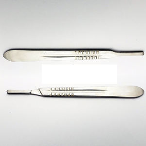 <b>Scalpel</b> Blade Handle Custom Sizing Straight Rounded Handle Surgical Dissecting Tools Instrument - Product Image 5