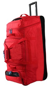 थोक व्यापारी उच्च गुणवत्ता रोलिंग पहियों महान मोटोक्रॉस गियर के साथ Duffle बैग उपकरण बैग आउटडोर हॉकी बैग - Product Image 6