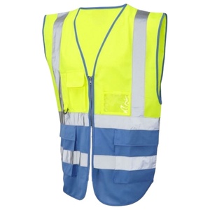 Safety Vest High Visibility Campany Crossing Roadside Workers Hi Vis Safety Vest Reflective Mesh - Product Image 1