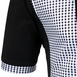 Meilleur fabricant Vente chaude Nouveau design Streetwear T-shirts pour hommes Logo personnalisé Polyester Couleur unie Uniforme Polo de golf - Product Image 4