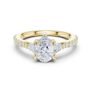 14K Fashion <b>Statement</b> <b>Ring</b> for Girls Modern Style - Product Image 4