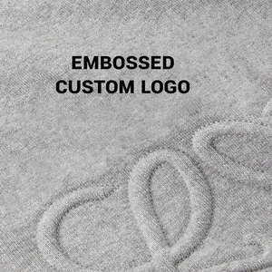 Nuevas sudaderas con relieve de Cuello clásico antiarrugas al por mayor, modernas y cómodas, ideales para sudaderas de mujer - Product Image 2