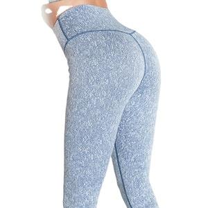 Nouveaux Leggings de Yoga Tendance et de Haute Qualité pour Femmes avec Décoration en Maille – Vente en Gros et Service de Personnalisation de Marque - Product Image 5