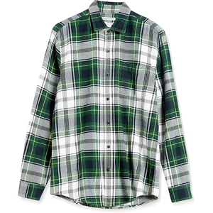 Chemise en flanelle de coton premium avec fibre d'aramide et design boutonné ignifuge pour la conduite à moto, fabriquée sur mesure au Pakistan - Product Image 2