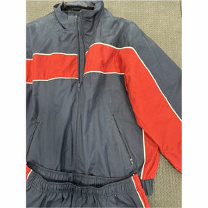 Conjunto de chándal cortavientos de Material de nailon de alta calidad 2025, chaqueta deportiva con logotipo personalizado para hombre y conjuntos de 2 piezas para correr - Product Image 5