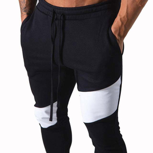 Pantalones OEM de moda para hombre, pantalones de chándal Cargo, pantalones de hombre de cintura media informales personalizados de alta calidad, Color de contraste con bolsillos - Product Image 3