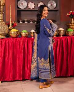 ชุดเดรสใส่เล่นปากีสถานสำหรับผู้หญิงอินเดียเดรสสนามหญ้า2024 Salwar Kameez มาใหม่ล่าสุด2040 - Product Image 2