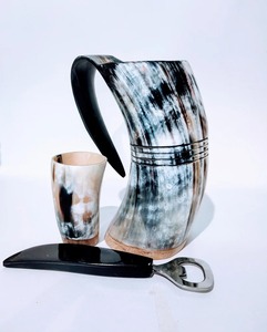 Abridor de Botellas de Vino Clásico al por Mayor con Mango de Cuerno de Reno, Multifuncional, Ecológico, Apto para Lavavajillas, de Lujo para Fiestas y Bares - Product Image 1