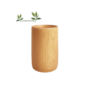 Juego de tazas de bambú con pajitas, logotipo personalizado grabado con láser/tazas de fibra de bambú natural hechas a mano 100% en Eco2go Vietnam - Product Image 1