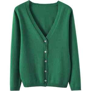 Nouveau design femmes pull à col en V respirant nouveauté haut tendance matériau souple durable séchage rapide femmes pull à col en V - Product Image 1