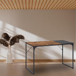 Mesa Extensible 'Ibro' de Diseño Vintage Well Home en Negro 120x60x74cm para Oficina en Casa o Escritorios de Computadora - Product Image 4