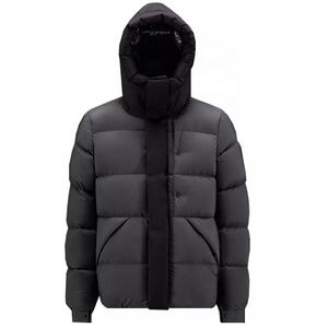 Doudoune à capuche épaisse et chaude à col haut pour homme, vêtement d'extérieur décontracté, vente en gros, mode hiver 95% - Product Image 3