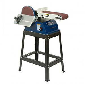 Lijadora de Banda Eléctrica de 6 x 48 Pulgadas con Disco de 10 Pulgadas para Lijar - Product Image 5