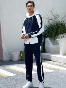 Sudadera con capucha transpirable Eco-Friendly Impreso Patrón sólido Invierno Peso pesado SWEATSUIT Técnica de diamantes de imitación Ligero - Product Image 4