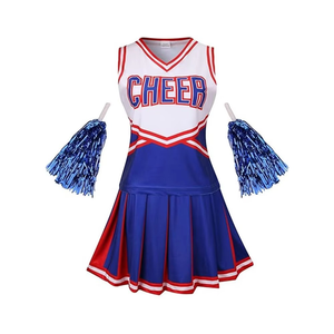 Uniforme de pom-pom girl personnalisable et confortable pour femmes, meilleur vêtement de sport, impression par sublimation, pom-pom girl personnalisée pour jeunes filles - Product Image 2