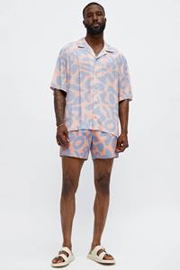 Conjunto de camisa y pantalones cortos de verano transpirable de manga corta para hombre OEM Resort Casual conjunto de verano para hombre - Product Image 6