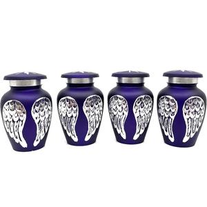 Urne souvenir de qualité supérieure urne souvenir élégante supérieure pour les cendres humaines pour les funérailles avec boîte-cadeau élégante urne souvenir en laiton - Product Image 2