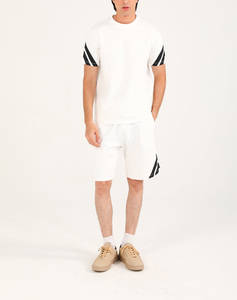 OEM <b>Men's</b> Two-Piece Set Custom High Quality Windbreaker <b>Shorts</b> 100% Cotton Knitted Fabric Breathable Street Style RIG ATTIRE for - Product Image 6