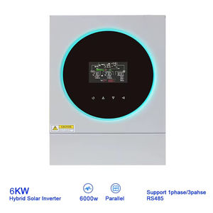 Factory Price Solar <b>Inverters</b> 5kw 6kw 8kw 10kw 12kw 24V 48V <b>Pure</b> <b>Sine</b> <b>Wave</b> off Grid Hybrid Solar <b>Inverter</b> Solar Power with Mppt - Product Image 2