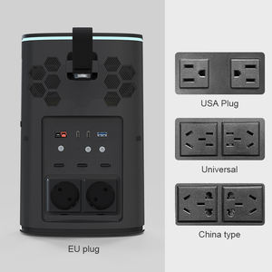 Centrale électrique portable extérieure 700W avec haut-parleur de musique FM Bluetooth intelligent Batterie de secours <span class=keywords><strong>Camping</strong></span> - Product Image 6