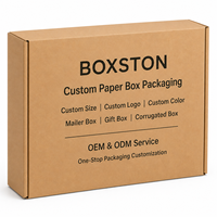 Boîte d'expédition en carton ondulé personnalisée avec insert en kraft, boîte d'expédition pour vêtements, manteaux, emballage personnalisé OEM ODM