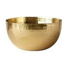 Home & Kitchen Metal Serving Bowl Handmade Top Quality Food Serving Bowl Wedding Restaurant <b>Table</b> Ware Metal Serving Bowl - Product Image 4