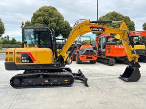 Nouvelle pelle hydraulique Lovol FR60E2-H en promotion usine, pelle sur chenilles avec cabine complète, pince à griffes Eaton et hautes performances - Product Image 4