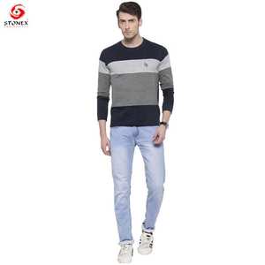 New Arrival Men's Full Sleeve T-<b>Shirt</b> Plain Slim Training Jogging Wear for Gym Workout Custom Logo Sportswear - Product Image 5