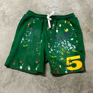 Custom Heavyweight 100% algodón Oversize Boxy Fit Streetwear Shorts Eco-Friendly Screen Printed Jogger Moda Sencillo Color Urbano - Product Image 2