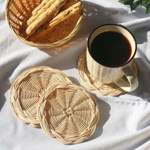 Durable Rattan <b>Woven</b> Placemats Braided Seagrass Table Mats Eco-Friendly Dining Table Hot Selling Wholesale - Product Image 3