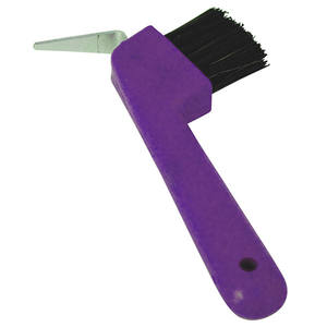 Brosse à sabots de meilleure qualité en plastique à prise facile avec brosse Outil de maréchal-ferrant Logo personnalisé médiator à sabot avec brosse OEM - Product Image 4