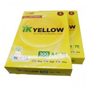 Papier copie multi-usage A4 IK Yellow / Papier copie IK Plus / Papier Chamex - Product Image 2