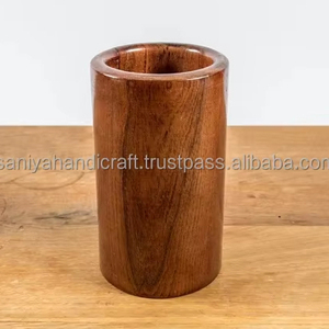 Élégant ensemble porte-cuillère en bois d'acacia personnalisé pour les occasions de mariage - Product Image 5