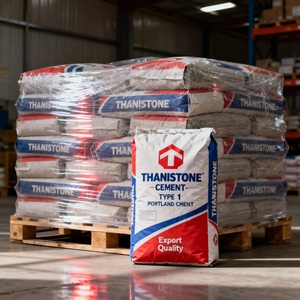 Ciment gris Portland haute résistance OPC 32.5 42.5 52.5 prêt pour l'exportation - Product Image 5