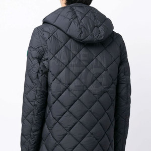 Manteau bouffant d'hiver pour hommes de haute qualité, top vente entièrement personnalisé OEM Service Design col à capuche tissu léger - Product Image 4
