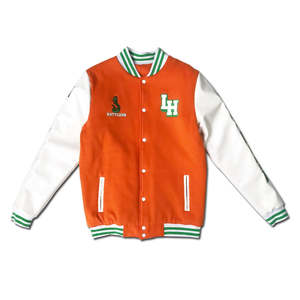 Veste de moto personnalisée avec col montant et logo brodé sur le devant, veste pour homme de haute qualité - Product Image 6