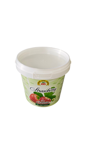 Cubos de Plástico Pequeños Reciclables de 20 oz 600 ml con Tapas de Bloqueo de PP para Envasado de Alimentos, Logotipo Impreso Personalizado, Color, Certificación ISO - Product Image 4