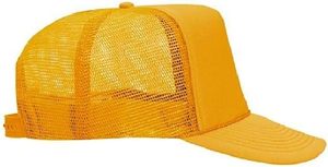 Casquettes de camionneur en maille à 6 panneaux, logo personnalisé en gros, haute qualité, visière pré-courbée, style old school, image de plage, unisexe, réglable - Product Image 6