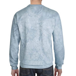 Breathable Sweatshirt for Men Cotton Inside Pullover Heavy Weight O Neck <b>Jumper</b> Men Acid Wash Sweatshirt - Product Image 4