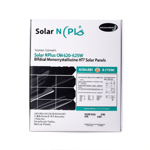Panneau solaire monocristallin bifacial HJT Solar N Plus CN4-620 182 mm US - Product Image 2