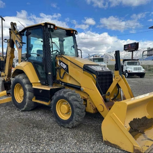 Cargadora de Ruedas Caterpillar 420F para Granjas, Motor Nuevo, Caja de Cambios, Componente Principal, Retroexcavadora, Cargadora Frontal, Capacidad de Carga Nominal de 9 Toneladas, Probada e Inspeccionada - Product Image 1