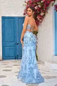 Vestido de Noche Elegante, Sin Mangas, con Bordado Floral de Lujo, Antiestático, Silueta en Línea A, Ecológico, para Cóctel - Product Image 6