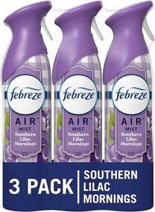 Febreze <b>Air</b> <b>Fresheners</b>, Room <b>Fresheners</b>, Odor-Fighting <b>Air</b> Effects, Lilac Scent , 8.8 Oz. Aerosol Can, (Pack of 3) - Product Image 2
