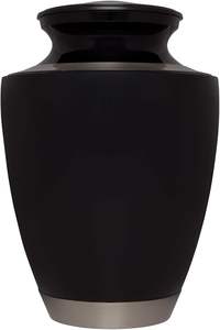 Fabricant d'urne de crémation en laiton fait à la main de grande taille de vendeur chaud pour le thème de Logo personnalisé de cendres humaines pour l'enterrement de cimetière ou la niche - Product Image 2