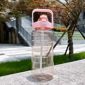 Leak-Proof PP Plastic for with <b>Straw</b> for Fitness Gym-Eco-Friendly <b>Reusable</b> 2000ml BPA-Free - Product Image 3