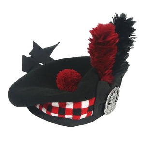 Sombrero Balmoral de tartán escocés auténtico para vestido de montaña al aire libre y opción de logotipo personalizado para eventos formales - Product Image 5