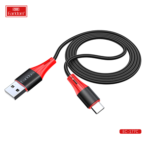 Earldom สาย2.4A USB Type C ชาร์จเร็วสาย USB-C ชาร์จเร็วสำหรับ Huawei Samsung Note 9 - Product Image 1