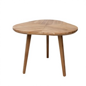 Trilope Teak <b>Foldable</b> Waterproof Modern Outdoor <b>Dining</b> <b>Table</b> - Product Image 1